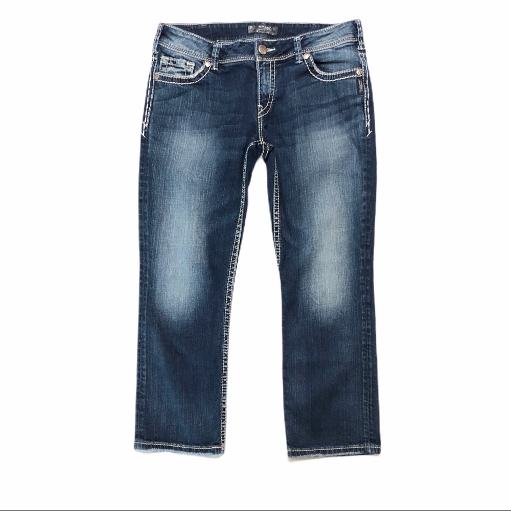 Silver Jeans Suki Capri 0372